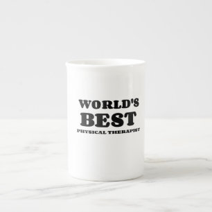 VÄRLDENS BÄSTA FYSISKA TERAPI BENPORSLIN MUGG