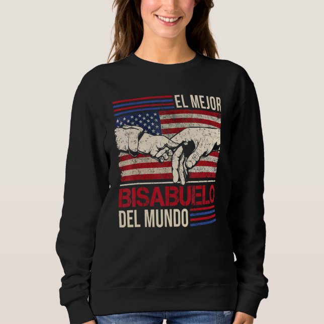 Världens Bästa Gammelfarfar American Flag Dec T Shirt (Framsida)