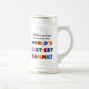 Världens bästa Gammie T-shirts och presenter Sejdel