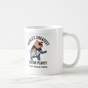 Världens bästa gitarrspelare, Custom Rocker Gris Kaffemugg