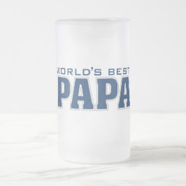 Världens bästa glas i Pappa Frostat Ölglas