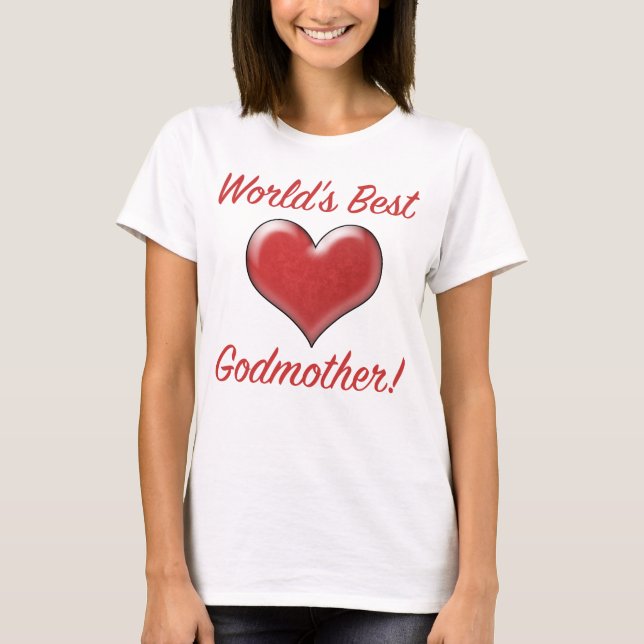 Världens bästa Godmor T Shirt (Framsida)