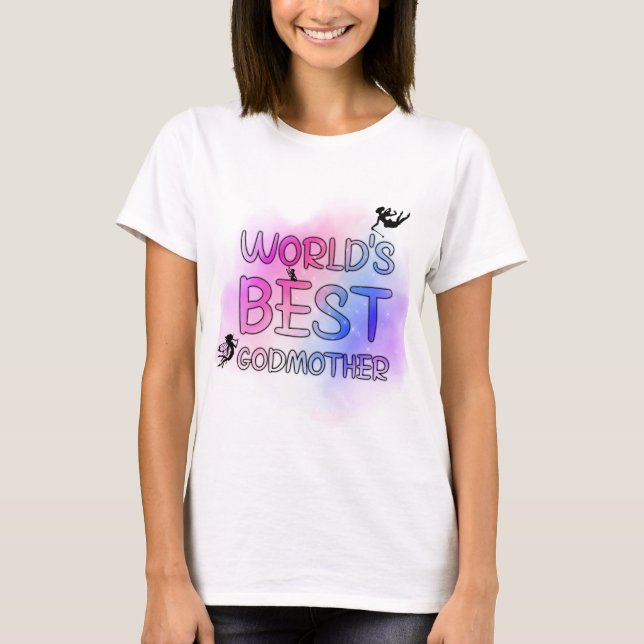 Världens bästa Godmor T Shirt (Framsida)