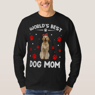 Världens bästa Golden Retriever Hund Funny Mor T Shirt