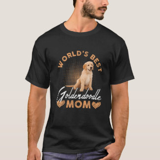 Världens bästa Goldendoodle Mamma Hund Funny Women T Shirt