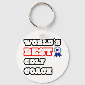 Världens bästa Golf Coach Nyckelring