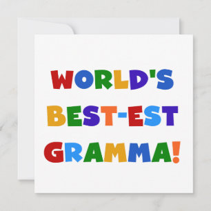 Världens bästa Gramma-Ljusa färger