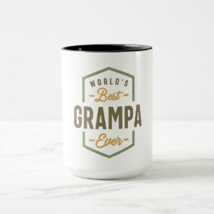 Världens bästa Grampa någonsin - Legendary Grandpa Mugg