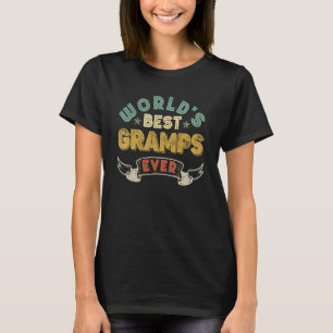 Världens bästa Gramps någonsin Grandpa Manar T Shirt