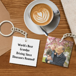 Världens bästa Grandpa Keychain
