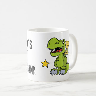 Världens bästa granne, Dinosaur, Funny, Cute Kaffemugg