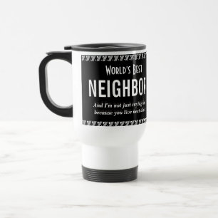 Världens bästa grannkaffe Mugg