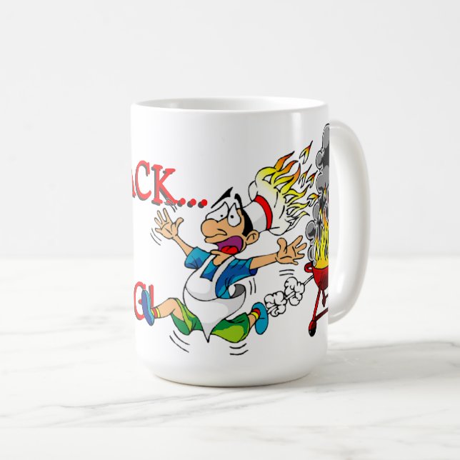 Världens Bästa Grillande Pappa Kaffemugg (Framsida höger)