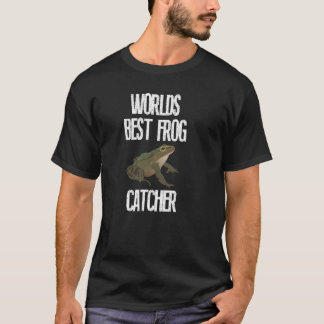 Världens bästa groda Catcher barn flickor Frog Hun T Shirt
