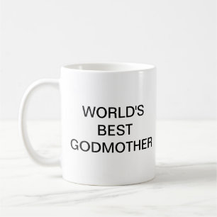 Världens bästa gudmor kaffemugg