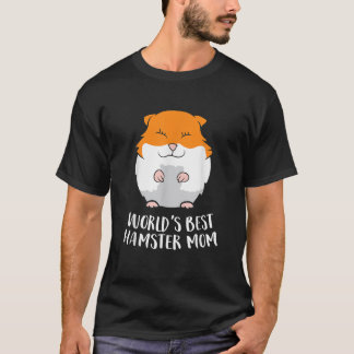 Världens Bästa Hamster Mamma Roligt Hamster Mamma T Shirt