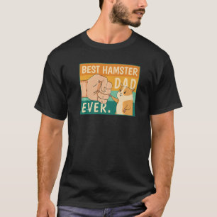 Världens bästa Hamster Pappa-kostym för Djur älska T Shirt