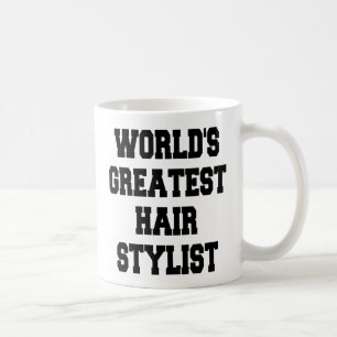 Världens bästa hårslista kaffemugg