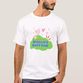 Världens bästa Hearts-design i Pappa T Shirt
