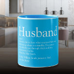 Världens bästa Himmel-blått någonsin i Make Två-Tonad Mugg<br><div class="desc">Anpassa för att ditt speciella make ska skapa en unik gåva för födelsedagar,  årsdagar,  bröllop,  jul eller vilken dag du vill visa hur mycket han elak till dig. Ett perfekt sätt att visa honom hur fantastisk han är varje dag. Designad av Thisisnotme©</div>