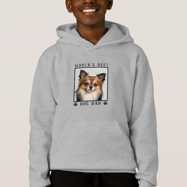 Världens bästa Hund för Hund Tass avtryck T Shirt (Framsida)