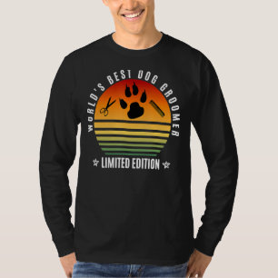 Världens bästa Hund Groomer Roligt Päls Artist Ani T Shirt