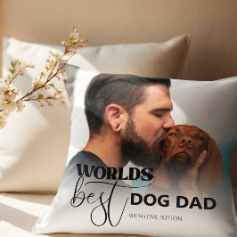 Världens Bästa Hund Hund Kudd Kudde