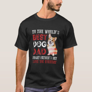 Världens bästa Hund Lycklig Fars dag 5 T Shirt