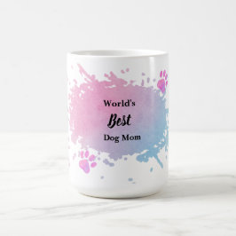Världens bästa Hund Mamma - Cute Djurälskare Mugg