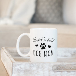Världens bästa Hund Mamma Kaffemugg