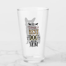 Världens bästa Hund-Mamma med hund av anpassningsb