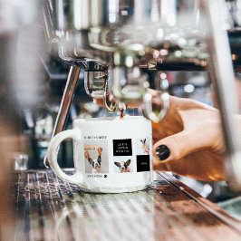 Världens bästa Hund Mamma | Samla in Hund Photo Espressomugg