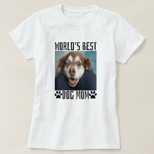 Världens bästa Hund Mamma T-Shirt