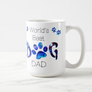 Världens bästa Hund Pappa - Fars dag - Hund älskar Kaffemugg