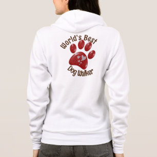 Världens bästa hund Walker Pet Paw Skriv ut marion T Shirt