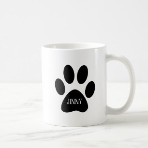 Världens Bästa Hundmamma, Anpassad Foto Och Namn, Kaffemugg
