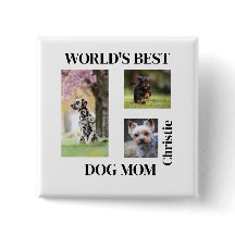 Världens Bästa Hundmamma Anpassat Namn Present