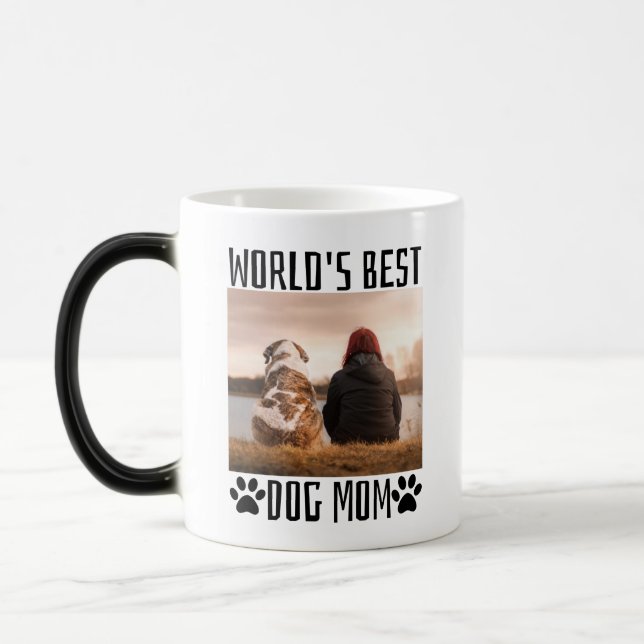Världens Bästa Hundmamma      Magisk Mugg (Vänster)