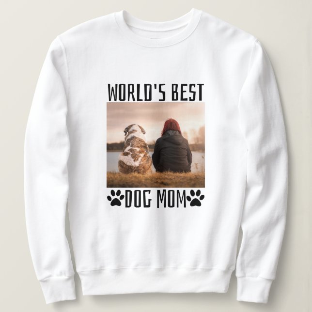 Världens Bästa Hundmamma   T Shirt (Design framsida)
