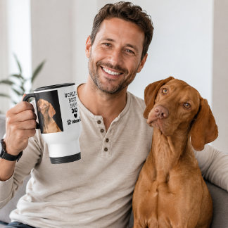 Världens Bästa Hundpappa Hjärtans Klo 2 Foto Resemugg