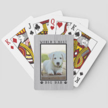 Världens Bästa Hundpappa Tassavtryck Foto Rustik
