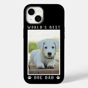 Världens Bästa Hundpappa Tassavtryck Husdjursfoto