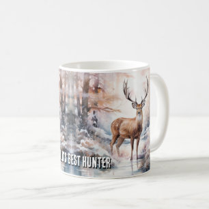 Världens bästa jakt på Hjort Kaffemugg