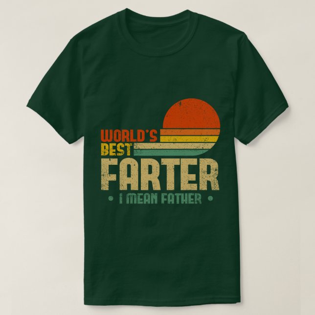 Världens bästa jordbrukare I Elaket Far Manar Fars T Shirt (Design framsida)