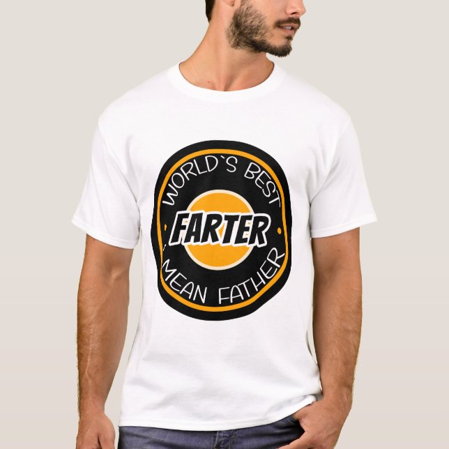 Världens bästa jordbrukare i Elaket Far T Shirt (Framsida)