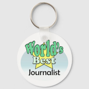 Världens bästa journalist nyckelring