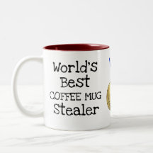 Världens bästa kaffekaffe Mugg Stealer Novelty Gif
