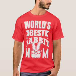Världens bästa kanin mamma 2 t shirt