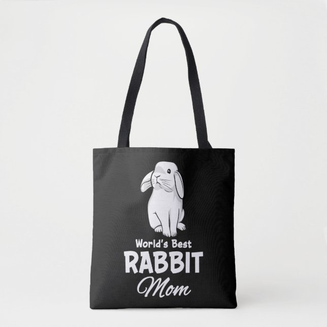 Världens bästa kanin Mamma Bunny Mor Tygkasse (Framsida)