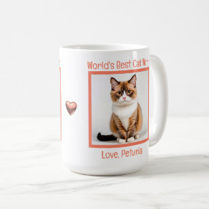 Världens bästa Kat Mamma personalize (Munchkin) Kaffemugg